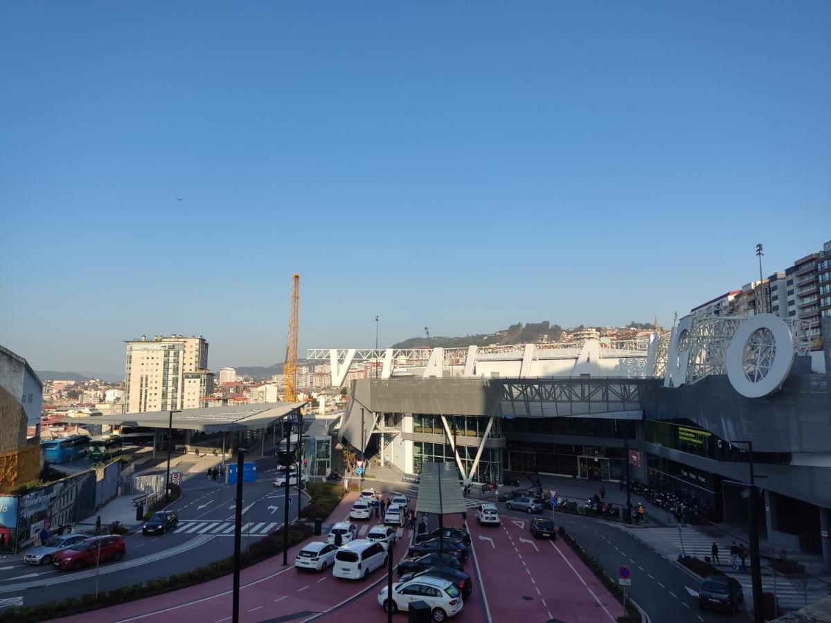 ヴィーゴPleno Centro, Terraza, Principe, 5 Min Casco Vello Y Estacion Aveアパートメント エクステリア 写真